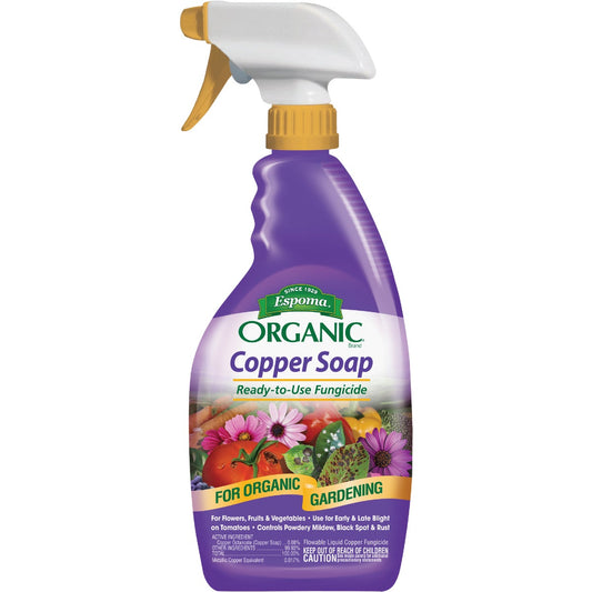 Espoma Organic 24 Oz. Ready To Use Trigger Spray Copper Soap Fungicide