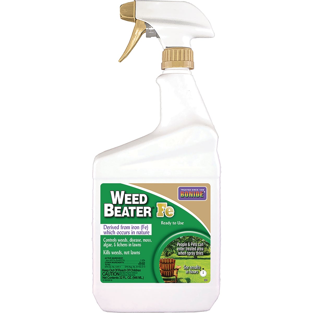 Bonide Weed Beater Fe 32 Oz. Ready To Use Trigger Spray Weed Killer