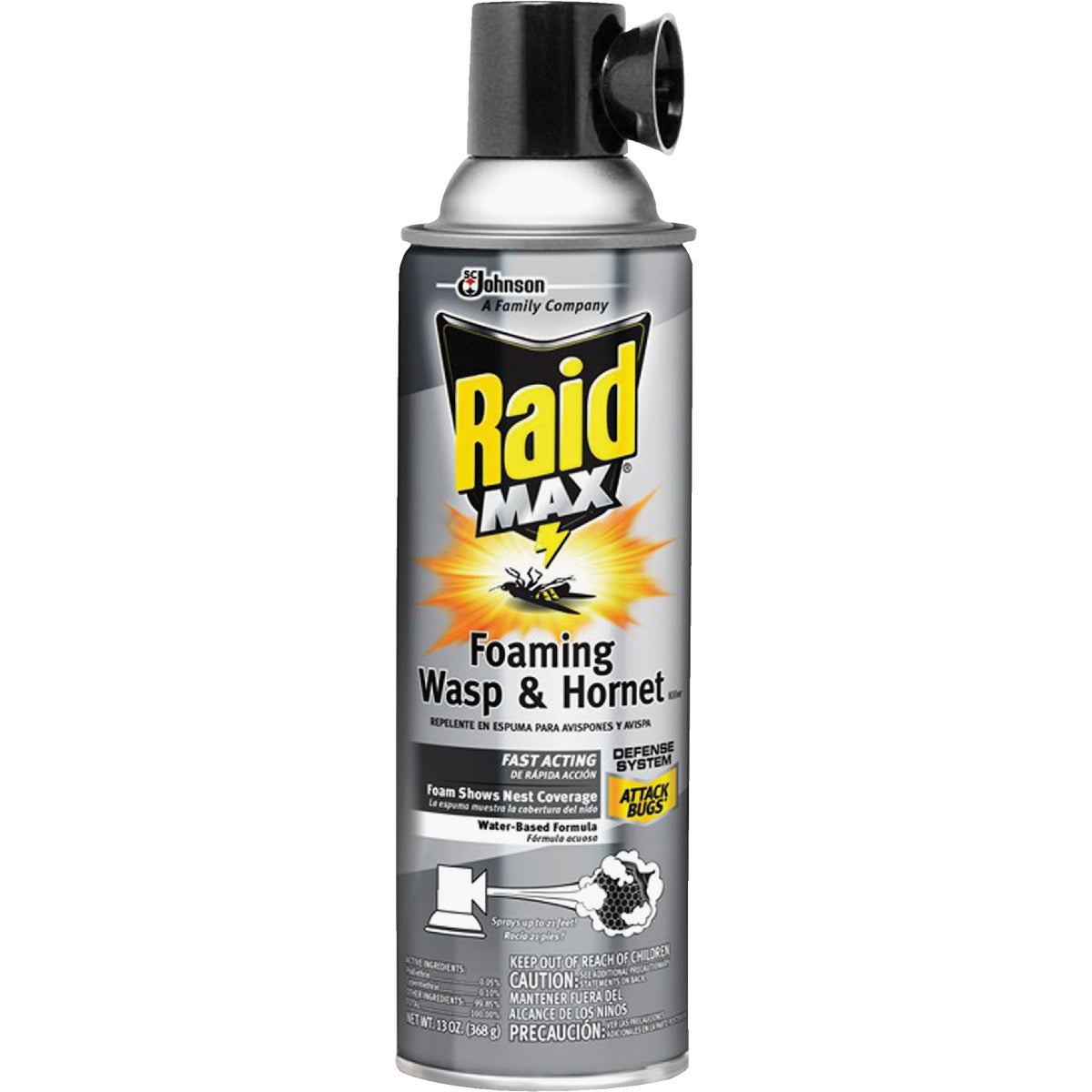 Raid 13 Oz. Foaming Aerosol Spray Wasp & Hornet Killer