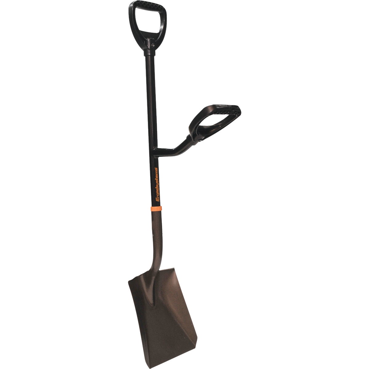 Ergiesystems 30 In. Steel Handle Square Point Shovel