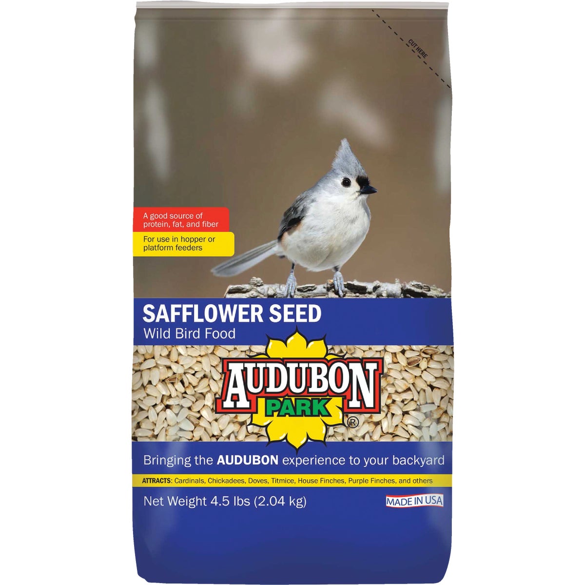 Audubon Park 4.5 Lb. Safflower Seed Wild Bird Food