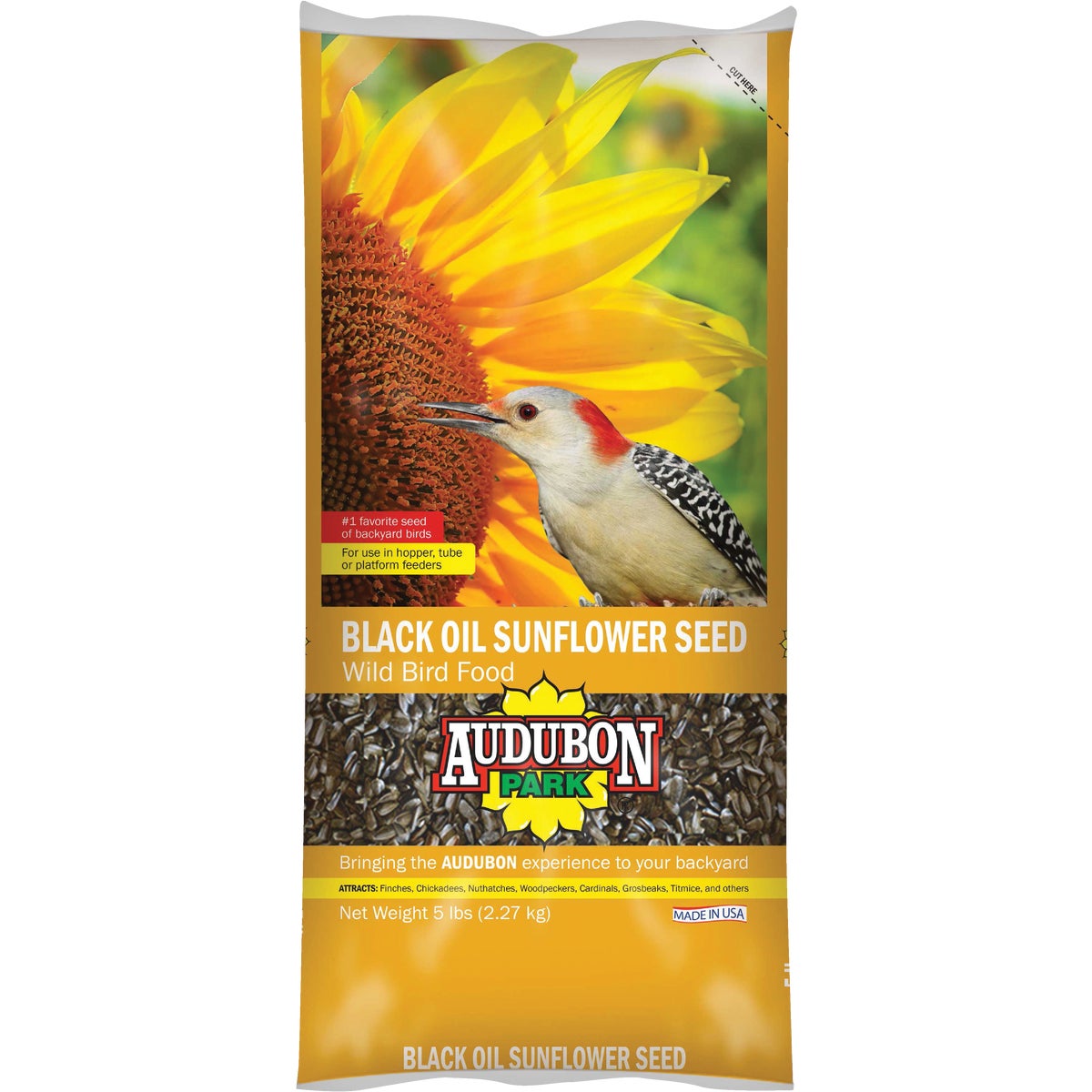 Audubon Park 5 Lb. Black Oil Sunflower Seed