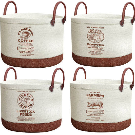 Panacea Canvas 10 Gal. Vintage Grow Pot