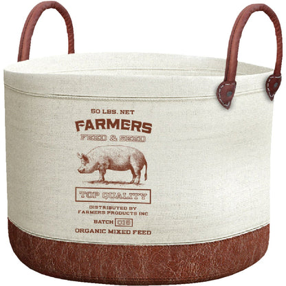 Panacea Canvas 10 Gal. Vintage Grow Pot