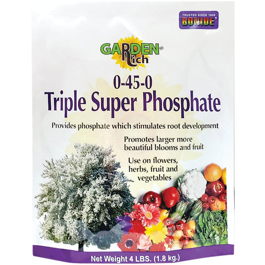 Bonide 4 Lb. 0-45-0 Triple Super Phosphate Dry Plant Food