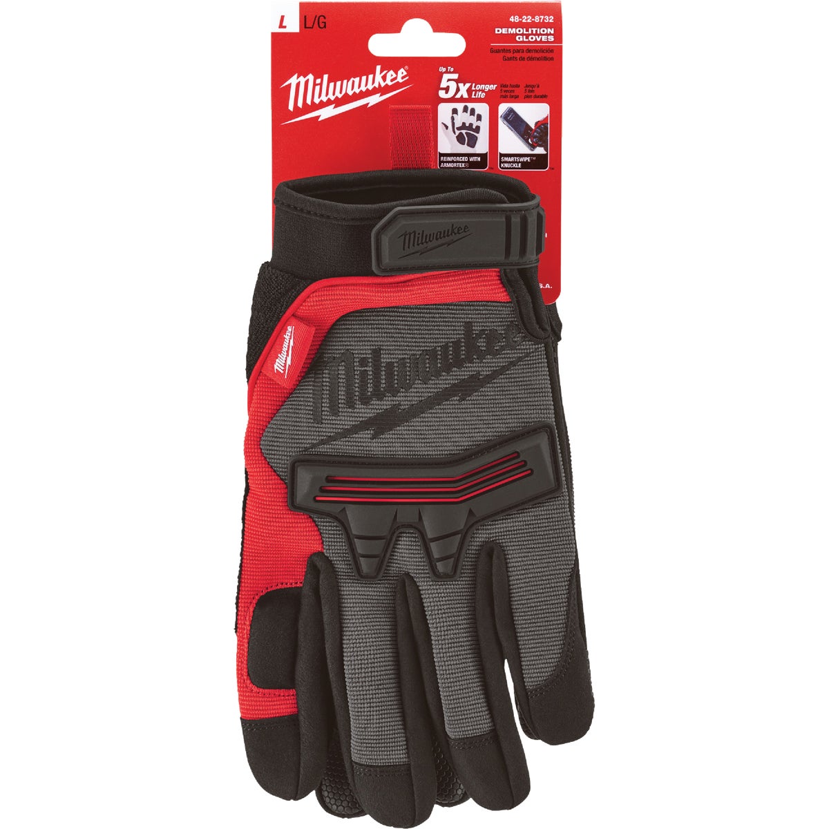 Milwaukee Unisex Large Synthetic Demolition Work Glove