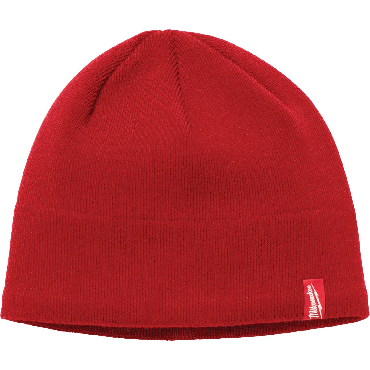 Milwaukee Fleece Lined Red Beanie Sock Cap