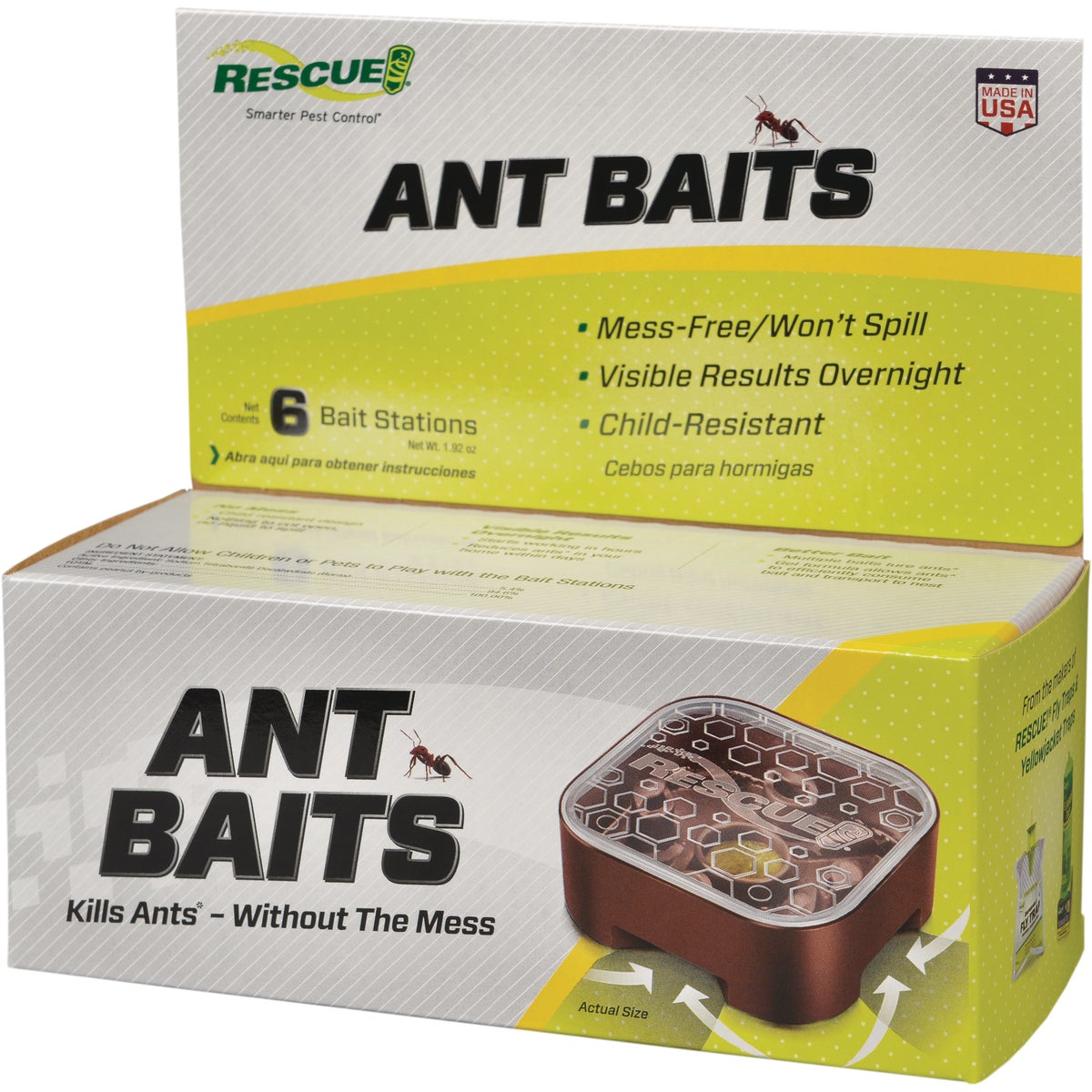 Rescue 1.92 Oz. Gel Ant Bait Station (6-Pack)