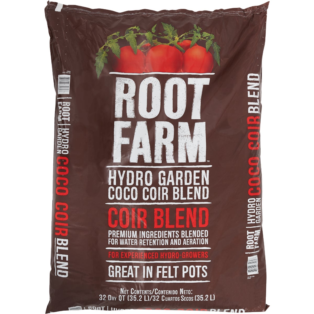 Root Farm 32 Qt. Hydroponic Growing Medium Coco Coir Blend