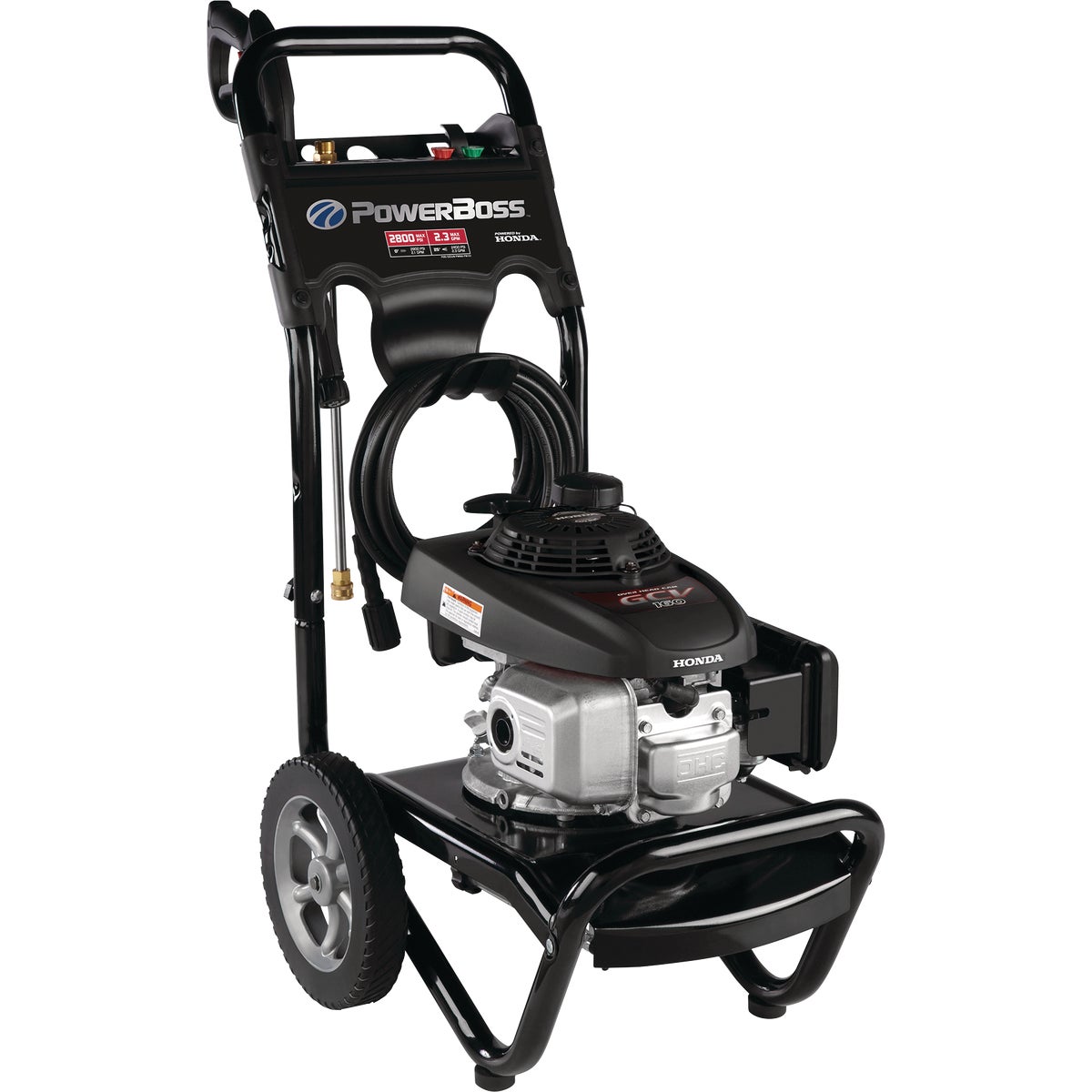 PowerBoss 2800 psi 2.3 GPM Cold Water Gas Pressure Washer