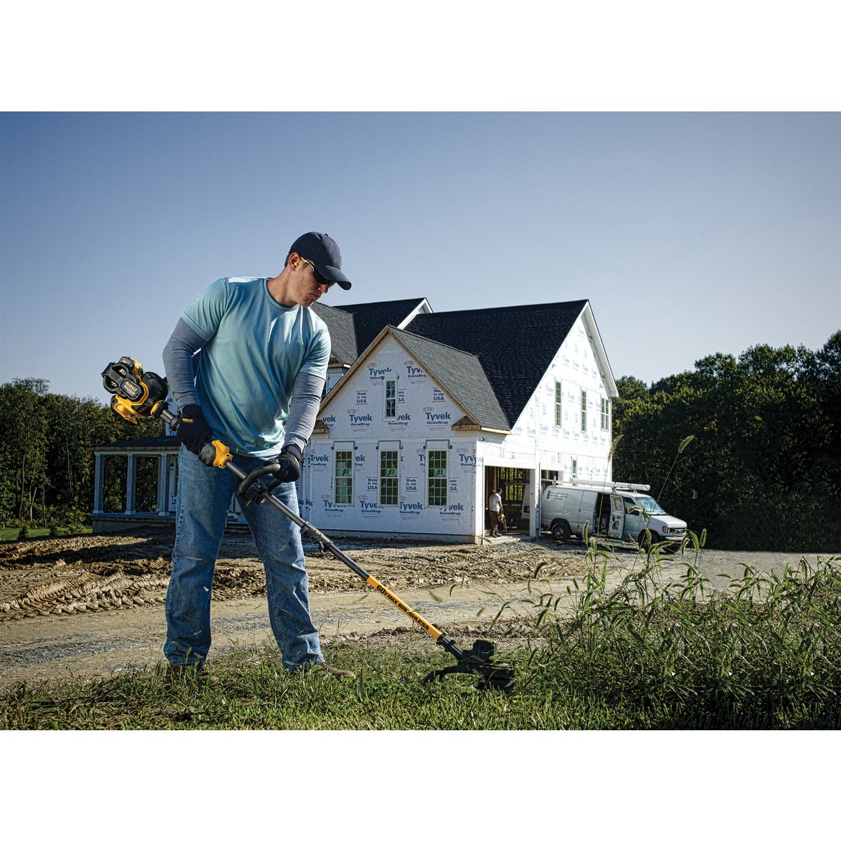 DeWalt Flexvolt 60V Max 15 In. Lithium Ion Straight Cordless String Trimmer