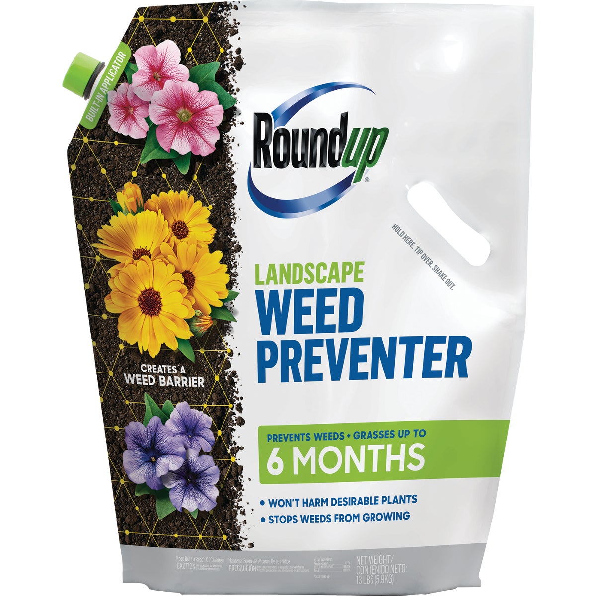 Roundup 13 Lb. Ready To Use Granules Landscape Weed Preventer