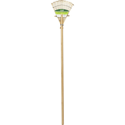 Best Garden 10 In. Bamboo Leaf Rake (25-Tine)