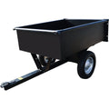 Precision 10 Cu. Ft. 750 Lb. Steel Tow-Behind Garden Cart