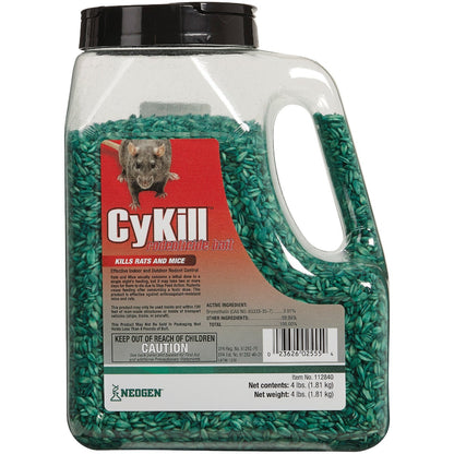 CyKill Seed Meal Bait Rat And Mouse Poison, 4 Lb.