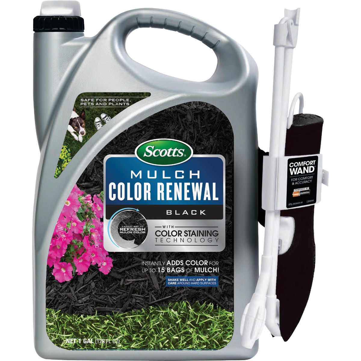 Scotts 1 Gal. Ready To Use Wand Sprayer Black Mulch Color Renewal