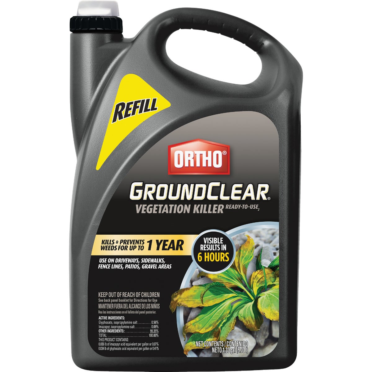 Ortho GroundClear 1.33 Gal. Ready To Use Refill Vegetation Killer