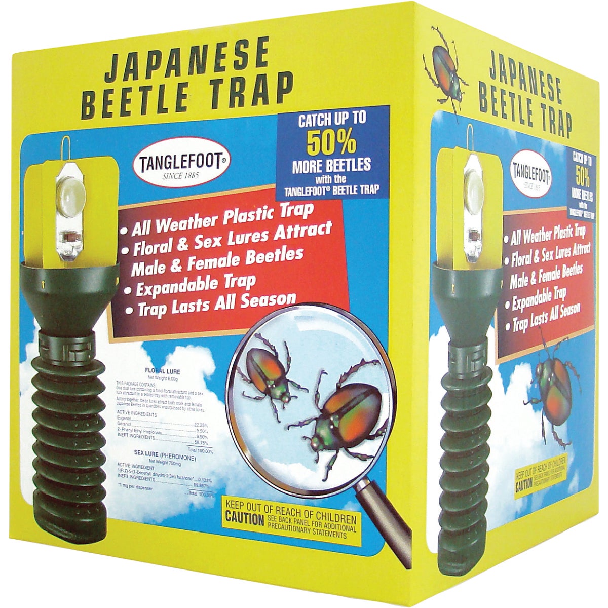 Tanglefoot Reusable Outdoor Japanese Beetle Trap