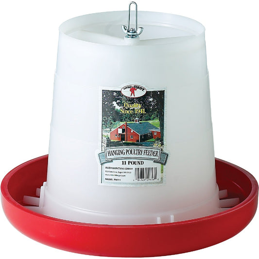Little Giant 11 Lb. Capacity Hanging Plastic Poultry Feeder