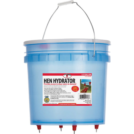 Little Giant Hen Hydrator Gravity-Feed 3.5 Gal. Poultry Waterer