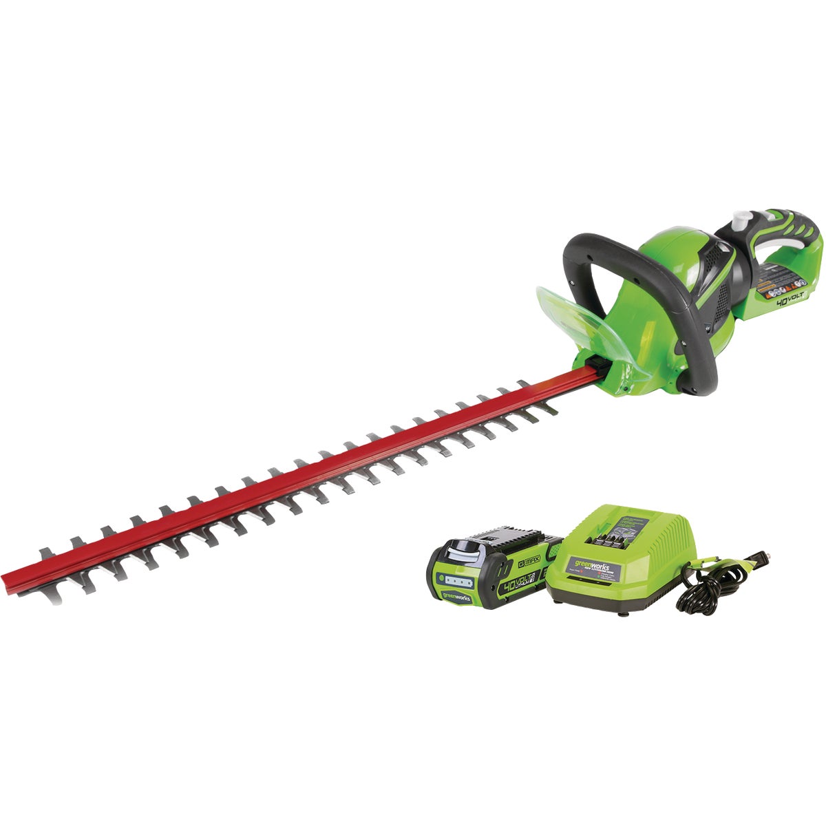 Greenworks G-Max 24 In. 40V Cordless Hedge Trimmer