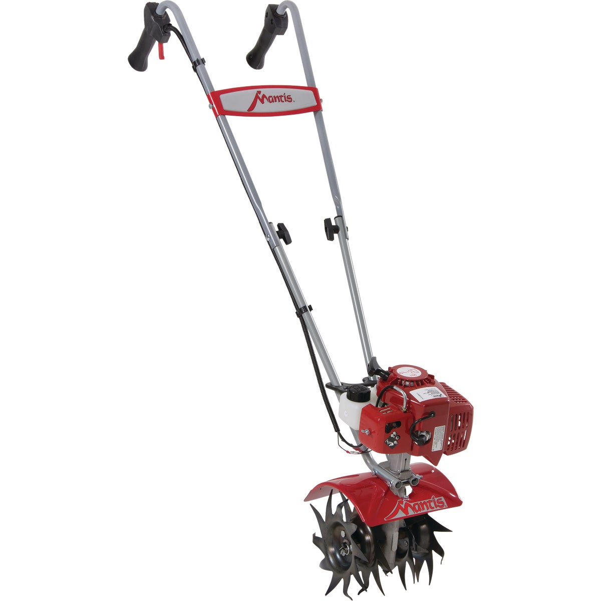 Mantis 9 In. 21.2cc Front Tine Forward-Rotating Garden Tiller