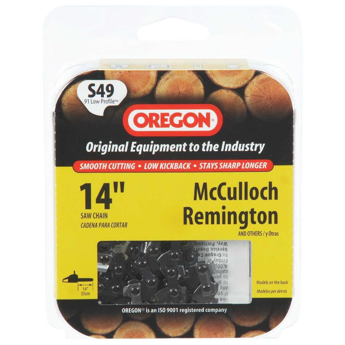 Oregon S49 14 In. Chainsaw Chain