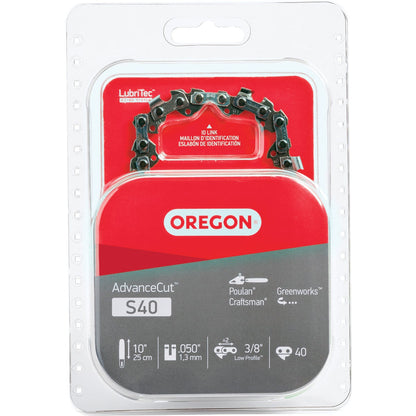 Oregon AdvanceCut S40 10 In. Chainsaw Chain