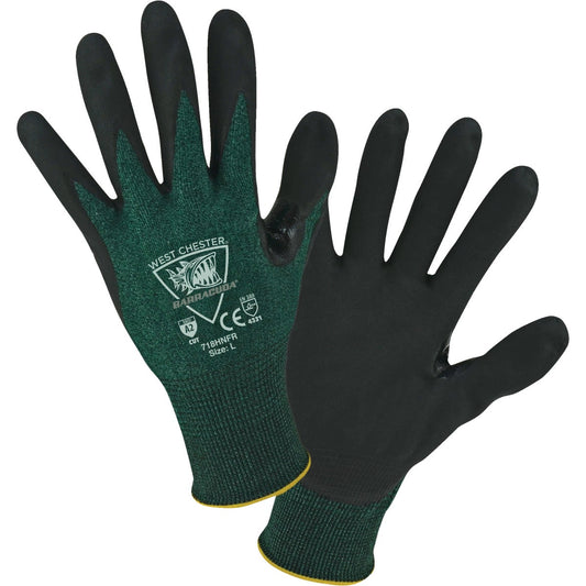 West Chester Protective Gear Barracuda Men's Medium 18-Gauge Nitrile Coated Glove