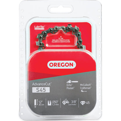 Oregon AdvanceCut S45 12 In. Chainsaw Chain