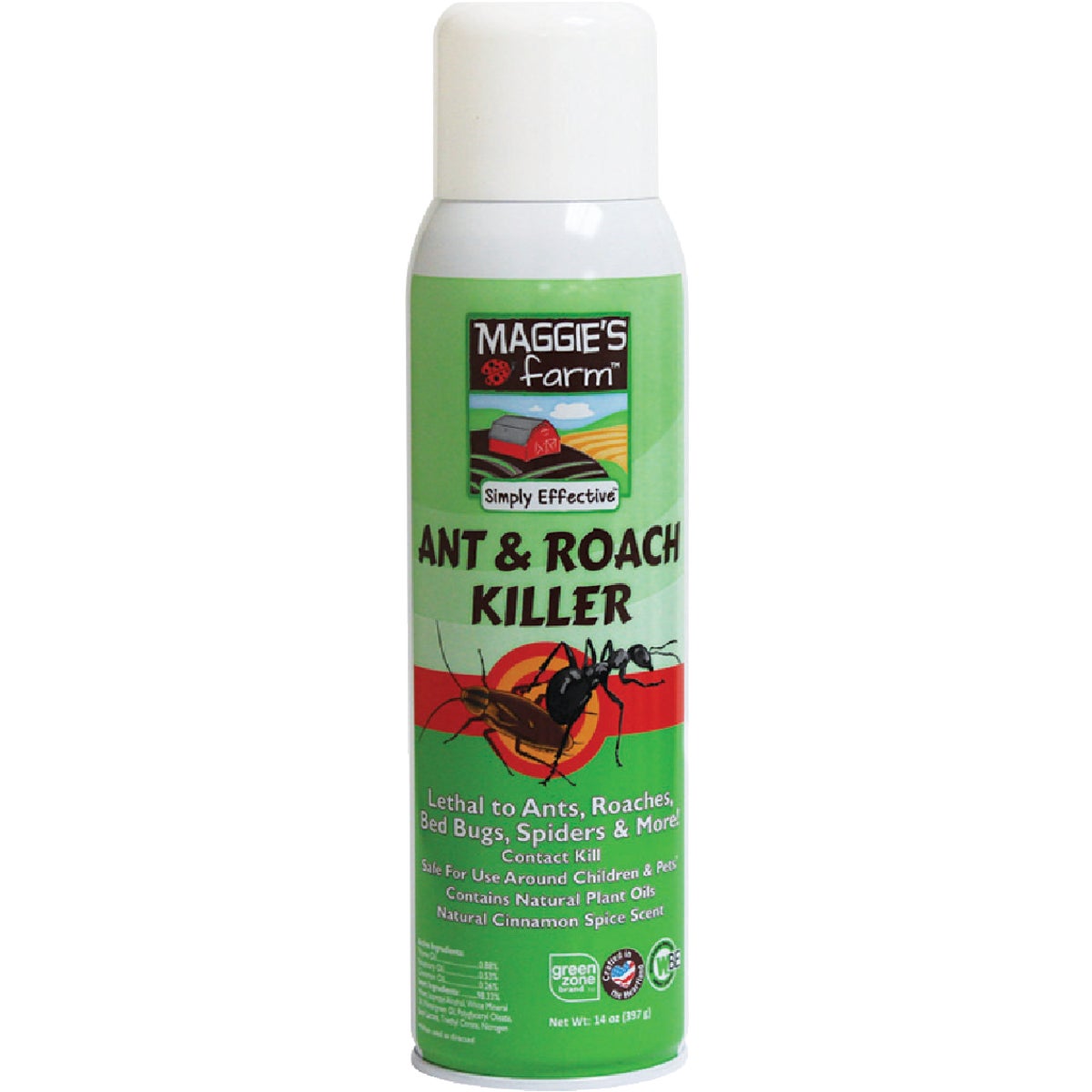 Maggie's Farm 14 Oz. Aerosol Spray Ant & Roach Killer