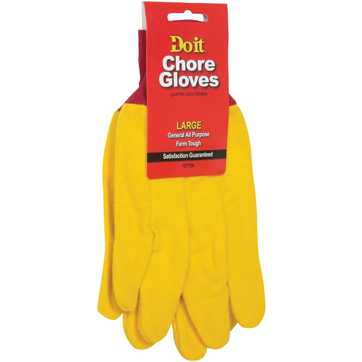 Do it Men's Large Fleece Chore Glove (12-Pack)