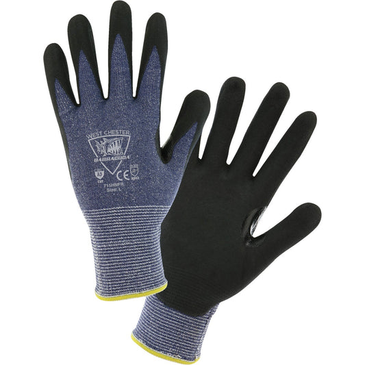 West Chester Protective Gear Barracuda Men's XL 15-Gauge Nitrile Coated Glove