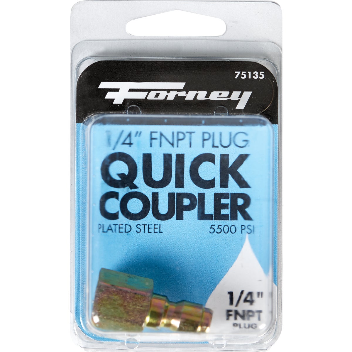 Forney 1/4 In. Female Quick Connect Pressure Washer Plug