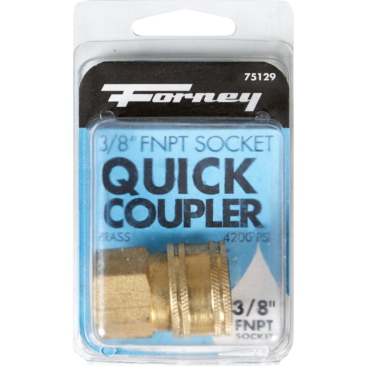 Forney 3/8 Female Quick Coupler Pressure Washer Socket