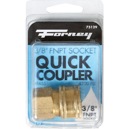 Forney 3/8 Female Quick Coupler Pressure Washer Socket