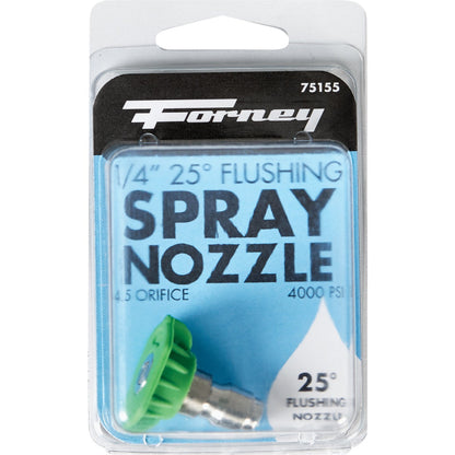 Forney Quick Connect 4.5mm 25 Deg. Green Pressure Washer Spray Tip