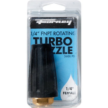 Forney 3600 psi Rotating Turbo Pressure Washer Nozzle