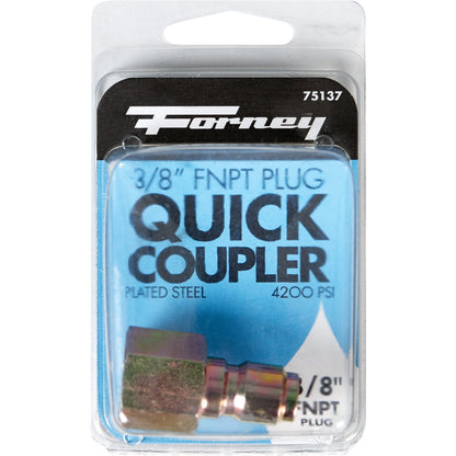 Forney 3/8 In. Female Quick Connect Pressure Washer Plug