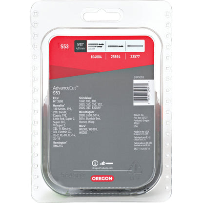 Oregon AdvanceCut S53 14 In. Chainsaw Chain
