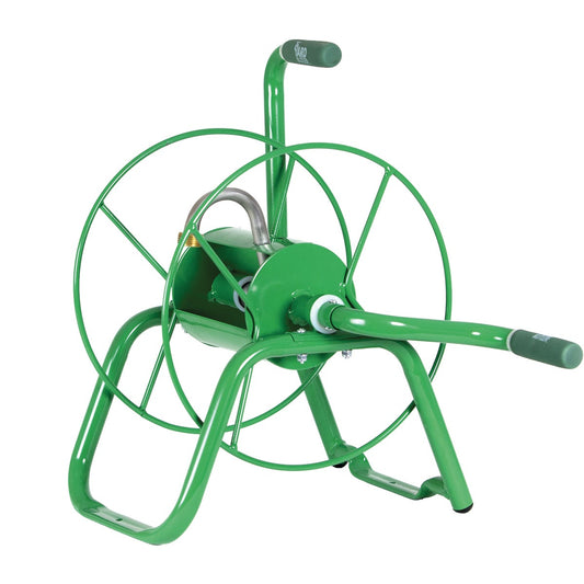 Yard Butler Handy Reel 75 Ft. x 5/8 In. Green Steel Hose Reel