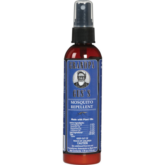 Grandpa Gus's 4 Oz. All Natural Mosquito Repellent Pump Spray