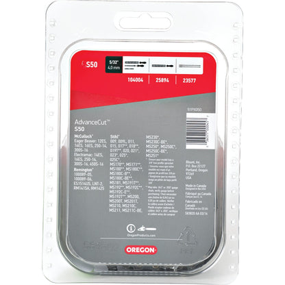 Oregon AdvanceCut S50 14 In. Chainsaw Chain