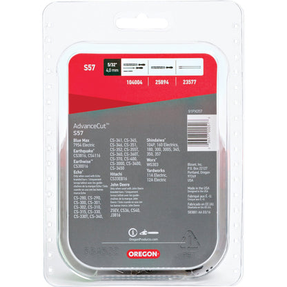 Oregon AdvanceCut S57 16 In. Chainsaw Chain