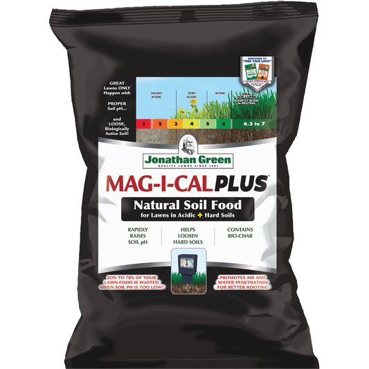 Jonathan Green MAG-I-CAL Plus 54 Lb. 15,000 Sq. Ft. 28% Calcium Lawn Fertilizer For Acidic Soil