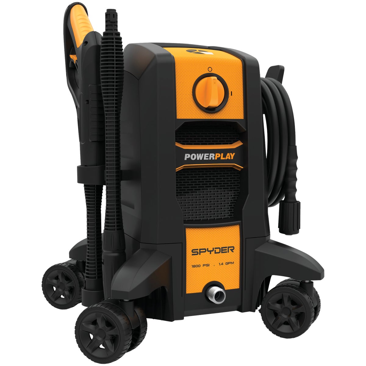 Powerplay Spyder 1800 psi 1.4 GPM Cold Water Electric Pressure Washer