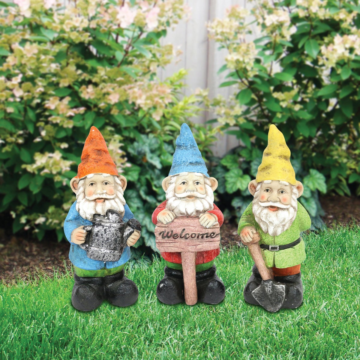 Alpine 10 In. Gnome Lawn Ornament