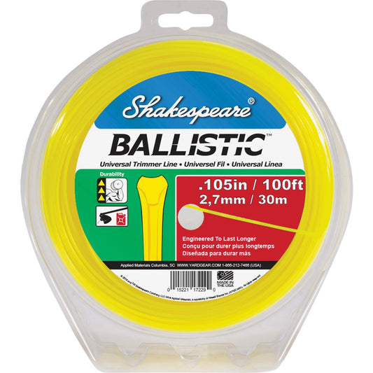 Shakespeare Ballistic 0.105 In. x 100 Ft. Universal Trimmer Line