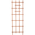 Panacea 72 In. Brown Wood Ladder Trellis
