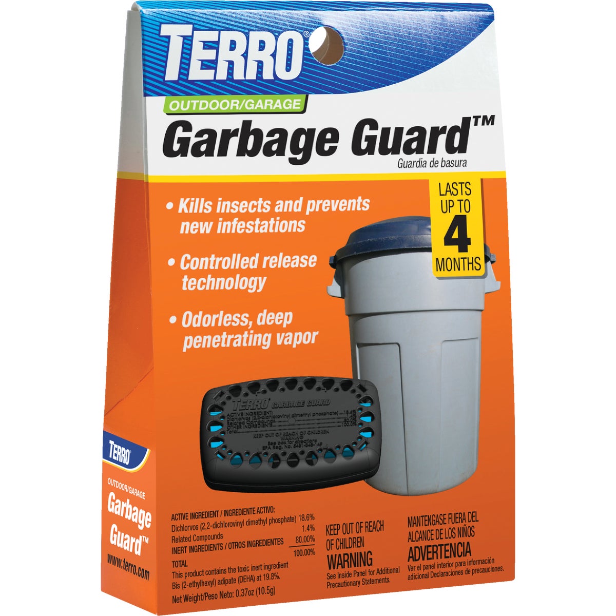 Terro Garbage Guard Vapor Action Insect Killer